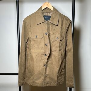 Banana Republic Khaki Button-Up Jacket